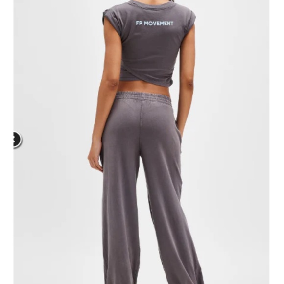 FP Movement by Free People Hot Shot Logo Crossover Set Dark Shadow Combo sz S NW - Picture 2 of 10